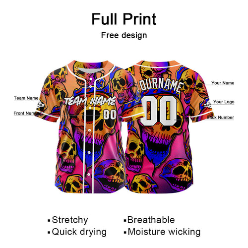 Custom Baseball Jersey Personalized Baseball Shirt for Men Women Kids Youth Teams Stitched and Print Rose&Royal enthsush
