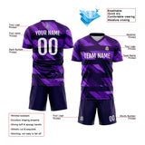 Custom Soccer Jerseys for Men Women Personalized Soccer Uniforms for Adult and Kid Purple