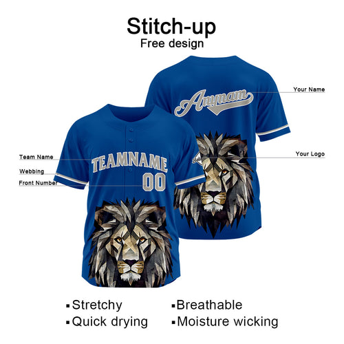Custom Baseball Uniforms High-Quality for Adult Kids Optimized for Performance Royal enthsush