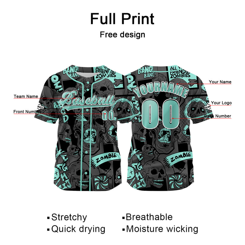 Custom Gray Jersey Personalized Baseball Shirt for Men Women Kids Youth