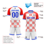 Custom Soccer Jerseys for Men Women Personalized Soccer Uniforms for Adult and Kid Red&White
