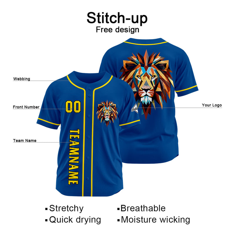 Custom Baseball Uniforms High-Quality for Adult Kids Optimized for Performance Royal