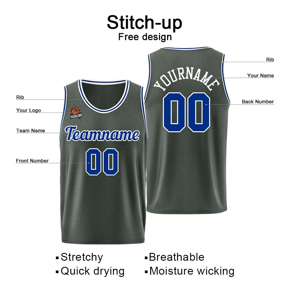 Custom Basketball Jersey for Men &Women & Kid, Athletic Uniform Personalized Stitched Team Name Number Logo enthsush