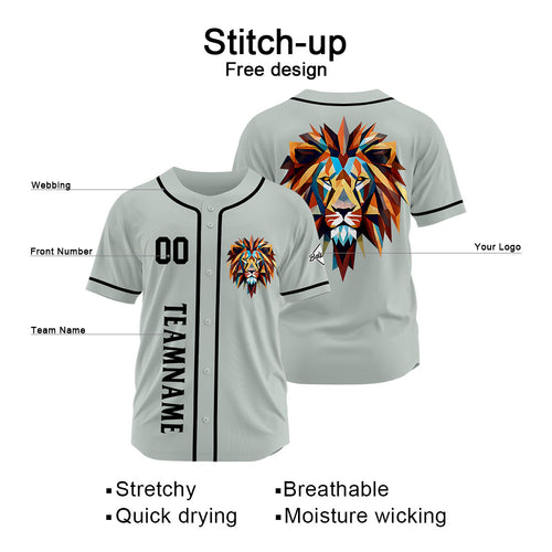 Custom Baseball Uniforms High-Quality for Adult Kids Optimized for Performance Gray enthsush