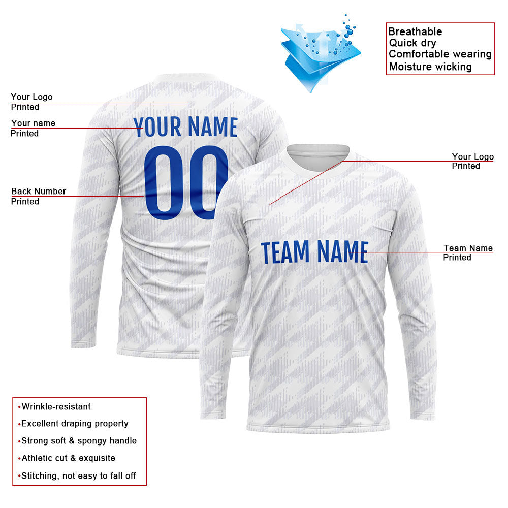 Custom Basketball Soccer Football Shooting Long T-Shirt for Adults and Kids Light Gray enthsush