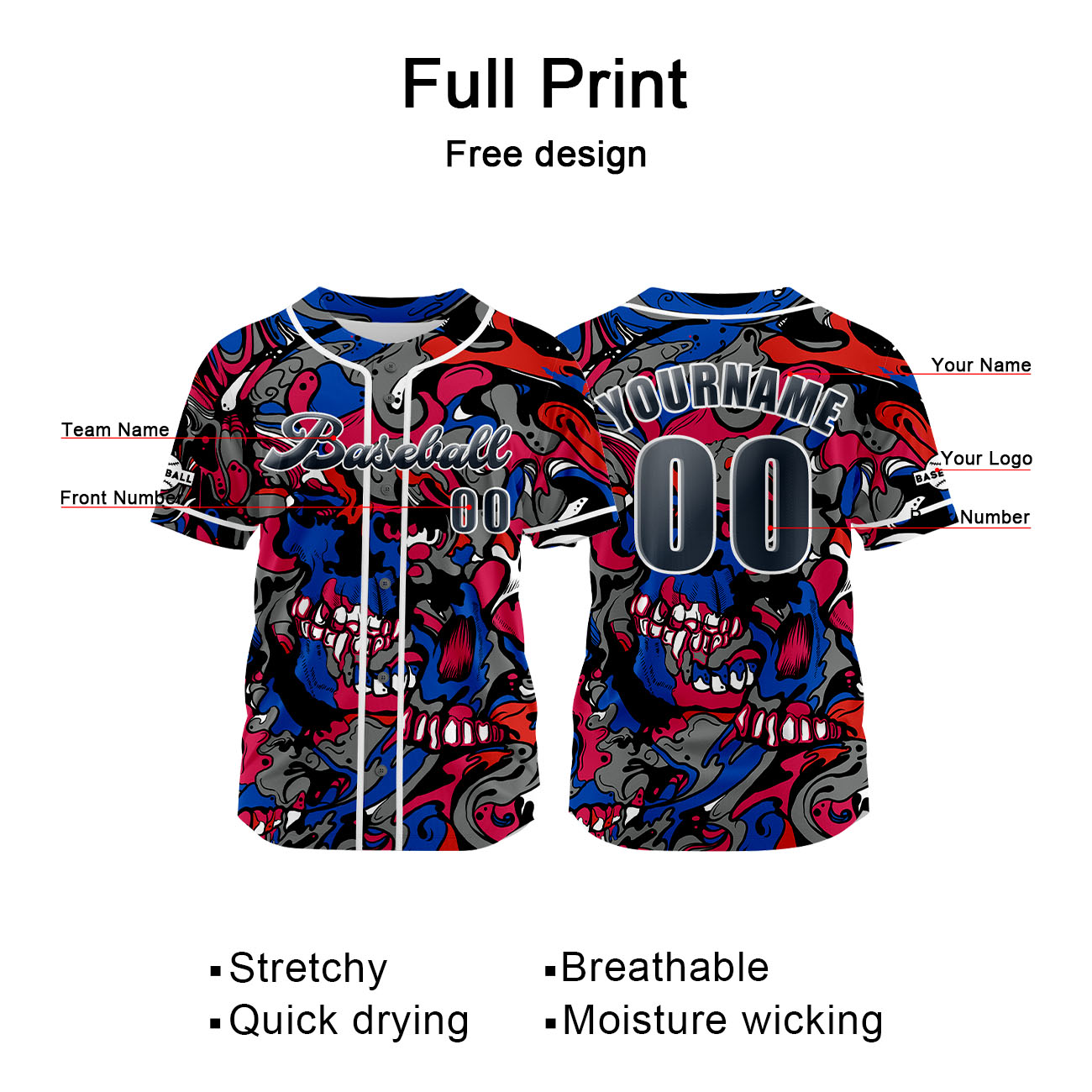 Custom Grey Jersey Personalized Baseball Shirt for Men Women Kids Youth enthsush