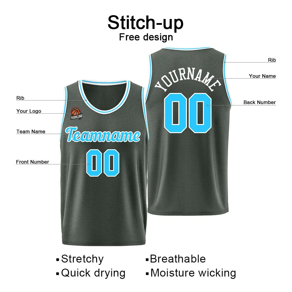 Custom Basketball Jersey for Men &Women & Kid, Athletic Uniform Personalized Stitched Team Name Number Logo enthsush