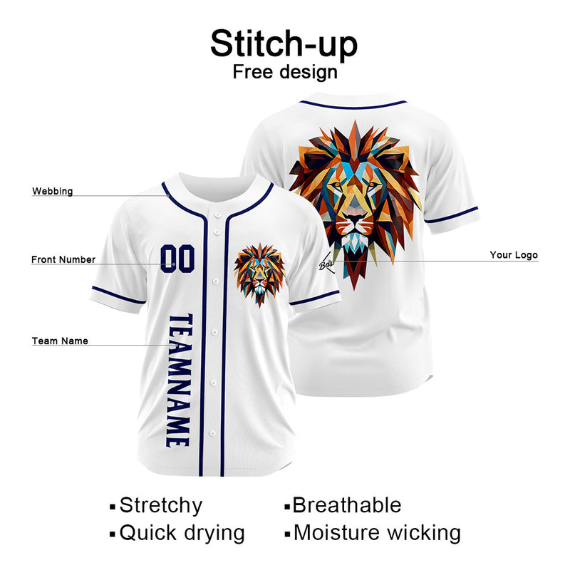 Custom Baseball Uniforms High-Quality for Adult Kids Optimized for Performance White