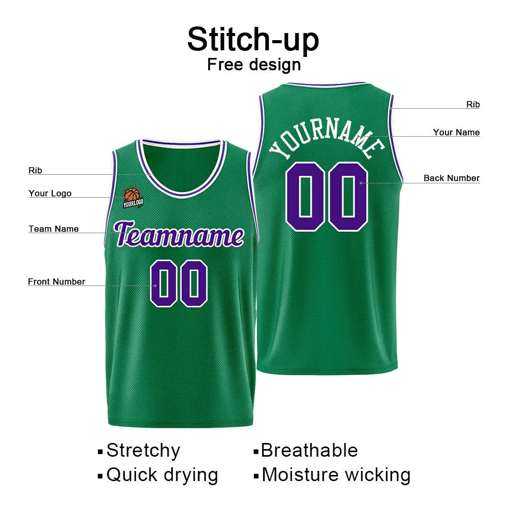 Custom Basketball Jersey for Men &Women & Kid, Athletic Uniform Personalized Stitched Team Name Number Logo enthsush