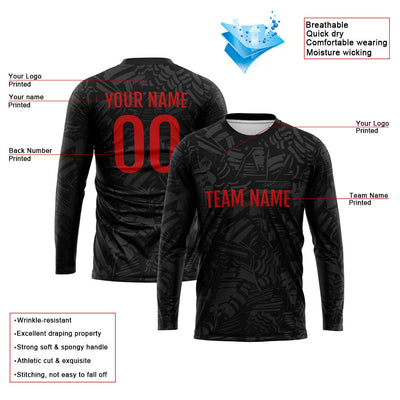 Custom Basketball Soccer Football Shooting Long T-Shirt for Adults and Kids Dark Gray enthsush