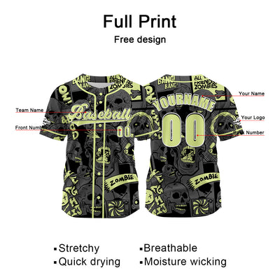 Custom Gray Jersey Personalized Baseball Shirt for Men Women Kids Youth enthsush