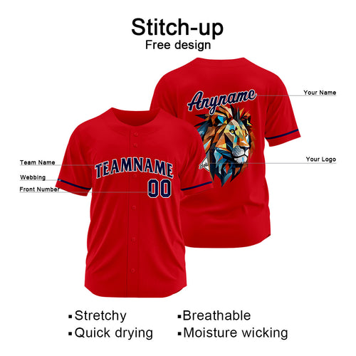 Custom Baseball Uniforms High-Quality for Adult Kids Optimized for Performance Red enthsush