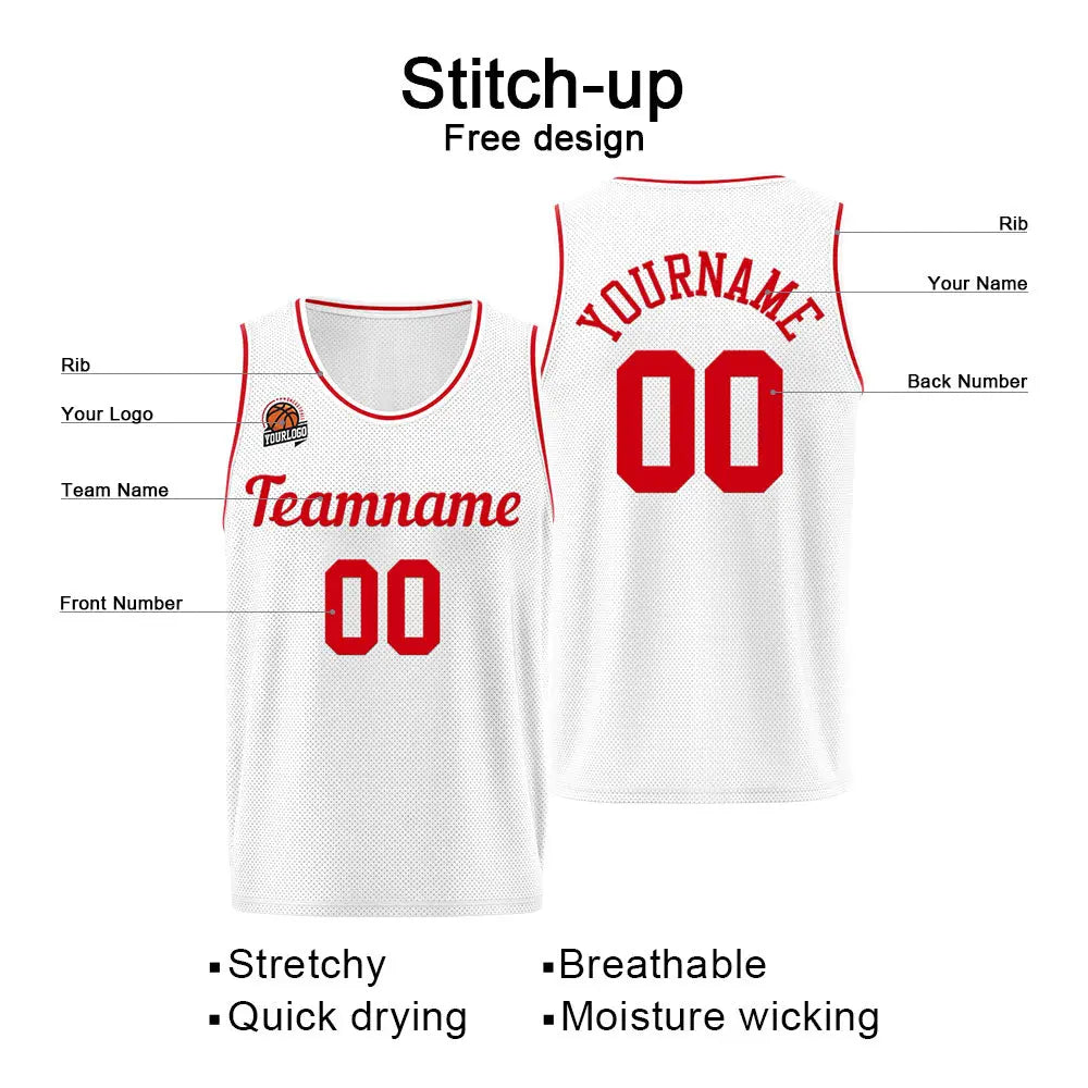 Custom Basketball Jersey for Men &Women & Kid, Athletic Uniform Personalized Stitched Team Name Number Logo enthsush