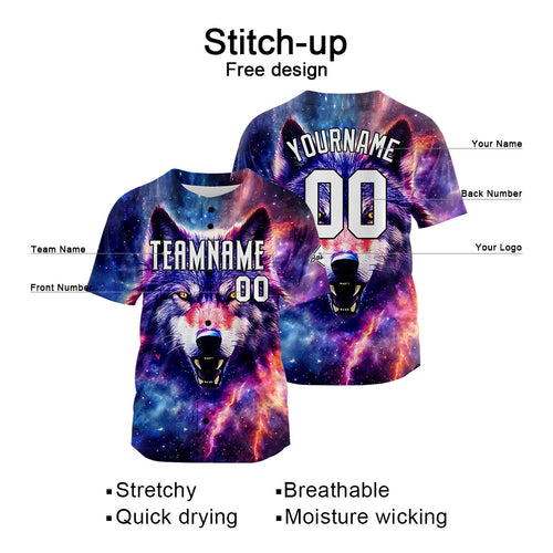 Custom Baseball Uniforms High-Quality for Adult Kids Optimized for Performance Starry Wolf enthsush