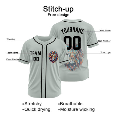 Custom Baseball Uniforms High-Quality for Adult Kids Optimized for Performance Gray enthsush