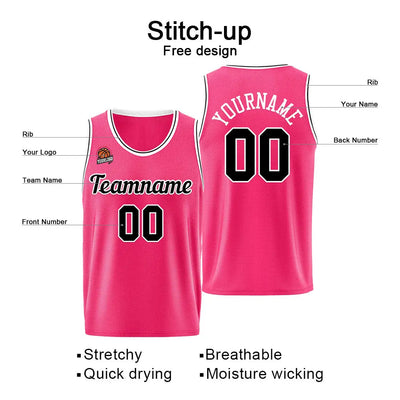 Custom Basketball Jersey for Men &Women & Kid, Athletic Uniform Personalized Stitched Team Name Number Logo enthsush