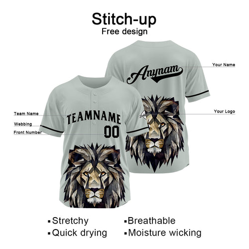 Custom Baseball Uniforms High-Quality for Adult Kids Optimized for Performance Gray enthsush