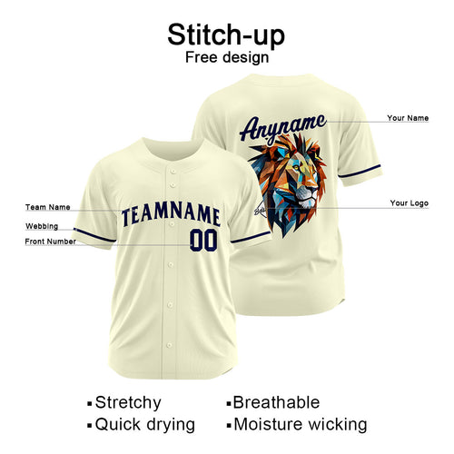 Custom Baseball Uniforms High-Quality for Adult Kids Optimized for Performance Cream enthsush