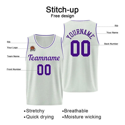 Custom Basketball Jersey for Men &Women & Kid, Athletic Uniform Personalized Stitched Team Name Number Logo enthsush