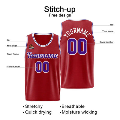 Custom Basketball Jersey for Men &Women & Kid, Athletic Uniform Personalized Stitched Team Name Number Logo enthsush