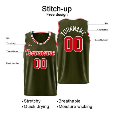 Custom Basketball Jersey for Men &Women & Kid, Athletic Uniform Personalized Stitched Team Name Number Logo enthsush