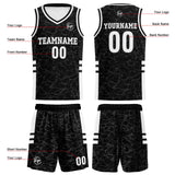 Custom Black Basketball Jersey Uniform Suit Printed Your Logo Name Number