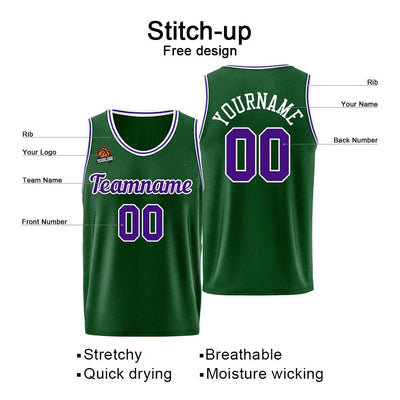Custom Basketball Jersey for Men &Women & Kid, Athletic Uniform Personalized Stitched Team Name Number Logo enthsush
