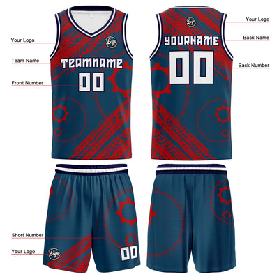 Custom Aegean Blue Basketball Jersey Uniform Suit Printed Your Logo Name Number enthsush