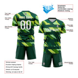 Custom Soccer Jerseys for Men Women Personalized Soccer Uniforms for Adult and Kid Green