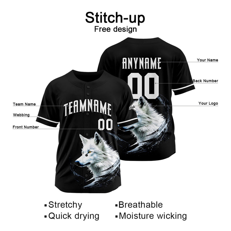 Custom Baseball Uniforms High-Quality for Adult Kids Optimized for Performance Black