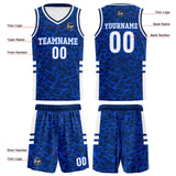 Custom Royal Basketball Jersey Uniform Suit Printed Your Logo Name Number