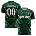 Custom Drak Green Soccer Jerseys for Men Women Personalized Soccer Uniforms for Adult and Kid enthsush