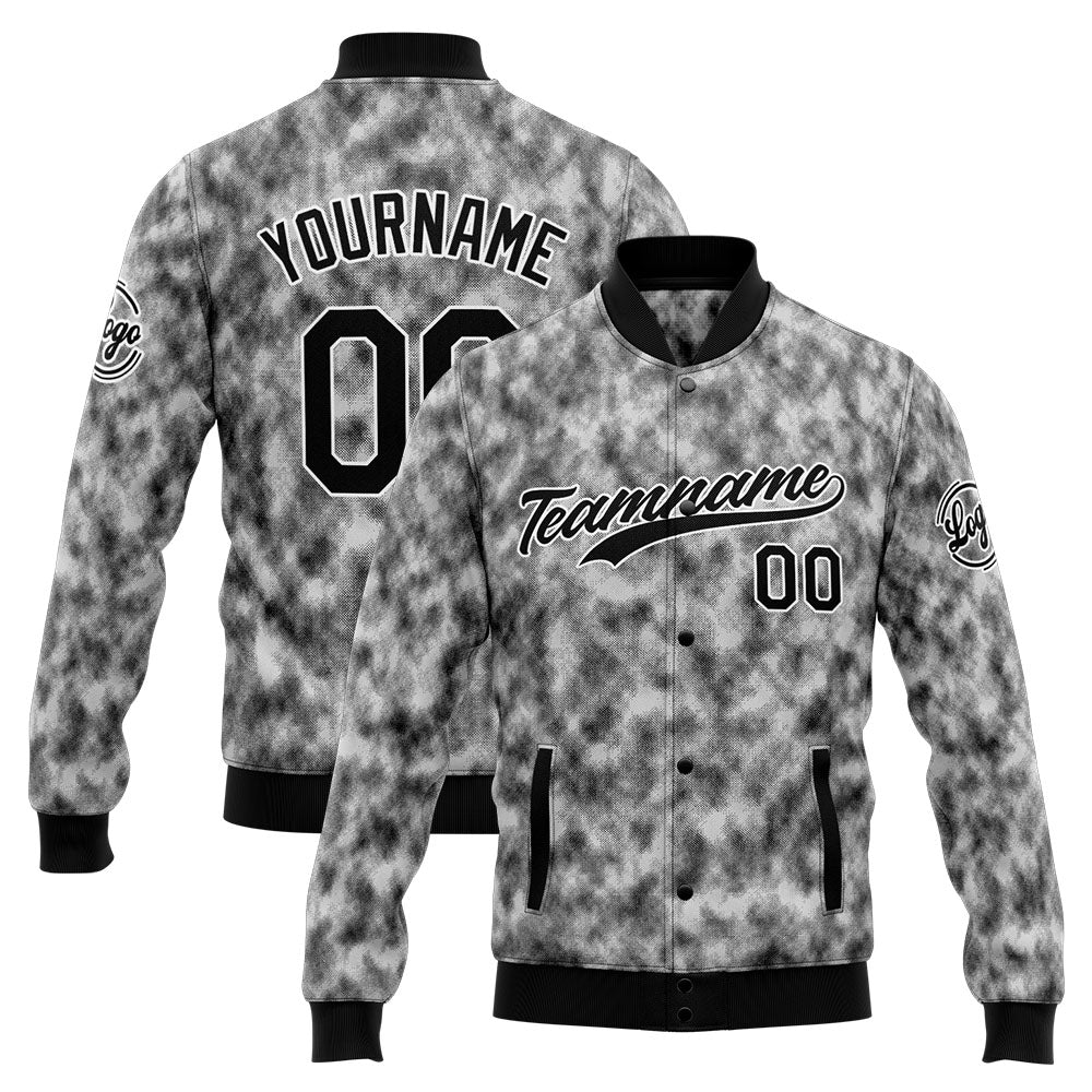 Personalized Custom Men's Jacket Customize Your Team Name, Logo, and Number enthsush