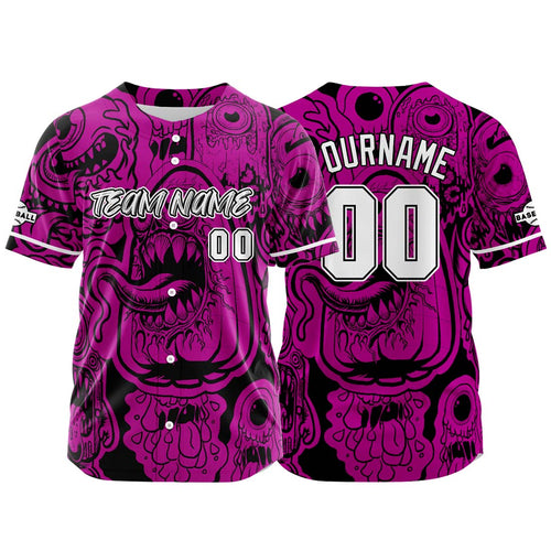 Custom Baseball Uniforms High-Quality for Adult Kids Optimized for Performance Monster-Rose enthsush