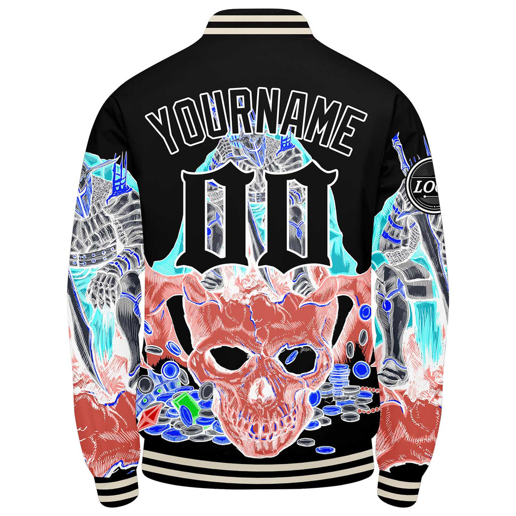 Custom Varsity Jacket Letterman jacket for Men, Women and Youth Pink enthsush