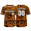 Custom Baseball Uniforms High-Quality for Adult Kids Optimized for Performance Monster-Orange enthsush