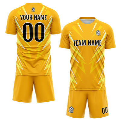 Custom Orange Soccer Jerseys for Men Women Personalized Soccer Uniforms for Adult and Kid enthsush