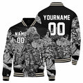 Custom Varsity Jacket Letterman jacket for Men, Women and Youth Grey enthsush