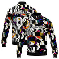 Personalized Custom Men's Jacket Customize Your Team Name, Logo, and Number enthsush