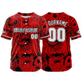 Custom Baseball Uniforms High-Quality for Adult Kids Optimized for Performance Monster-Red enthsush