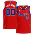 Custom Stitched Basketball Jersey for Men, Women  And Kids Red-Royal-White enthsush