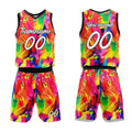 Custom Basketball Jersey Uniform Suit Printed Your Logo Name Number Feather enthsush