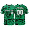 Custom Baseball Uniforms High-Quality for Adult Kids Optimized for Performance Monster-Green enthsush