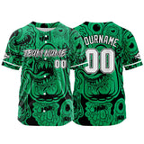 Custom Baseball Uniforms High-Quality for Adult Kids Optimized for Performance Monster-Green