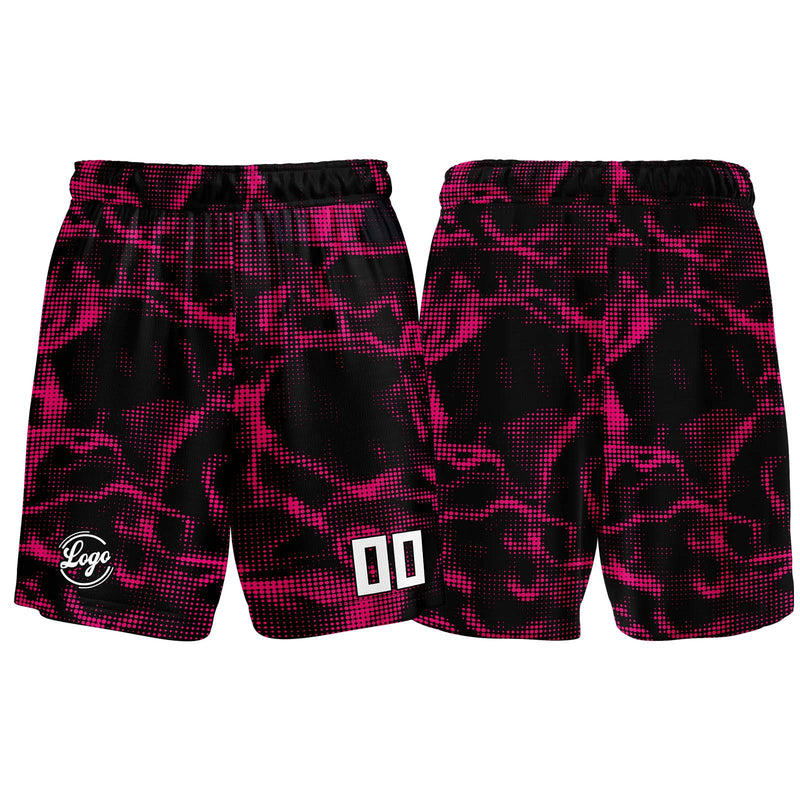 Custom Black Pink Basketball Jersey Uniform Suit Printed Your Logo Name Number