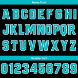 Custom Black Teal Basketball Jersey Uniform Suit Printed Your Logo Name Number