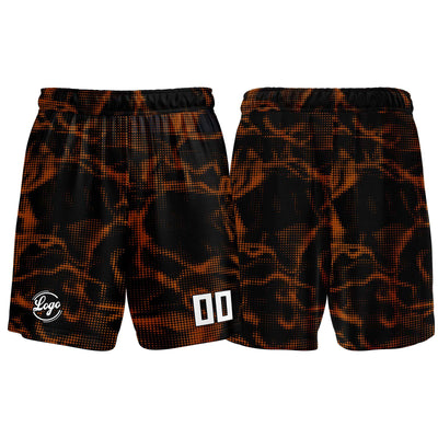 Custom Black Brown Basketball Jersey Uniform Suit Printed Your Logo Name Number enthsush