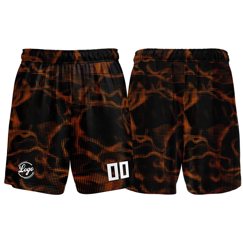 Custom Black Brown Basketball Jersey Uniform Suit Printed Your Logo Name Number