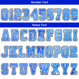 Custom Basketball Jersey Uniform Suit Printed Your Logo Name Number White-Blue-Starry Sky