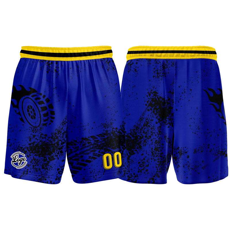 Custom Royal Basketball Jersey Uniform Suit Printed Your Logo Name Number